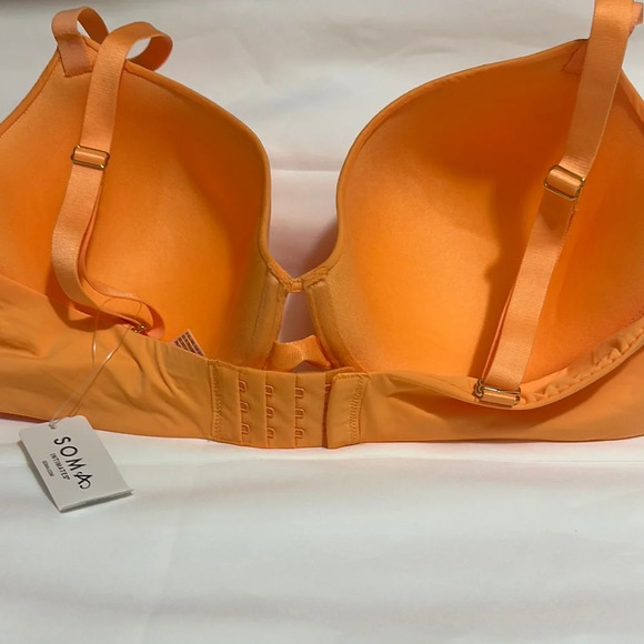 Soma Orange Bra Molded Cups Adjustable Straps - Picture 3 of 8